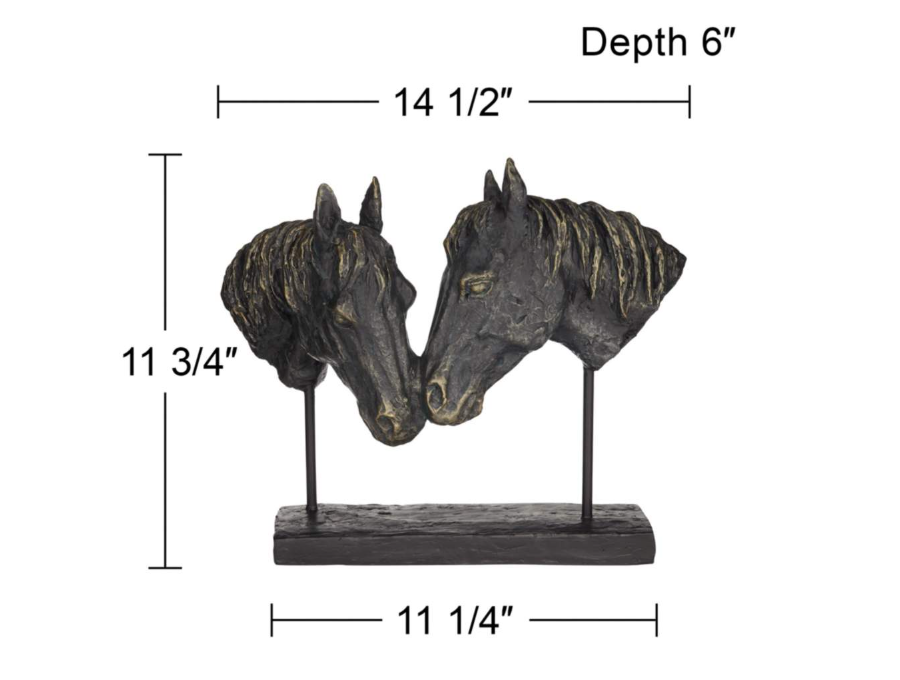 Equine Bust Statue