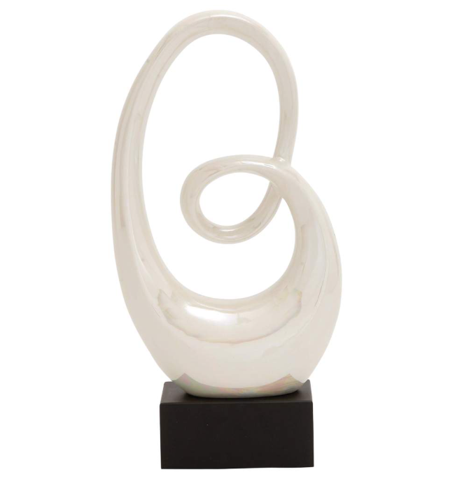 Abstract Porcelain Sculpture