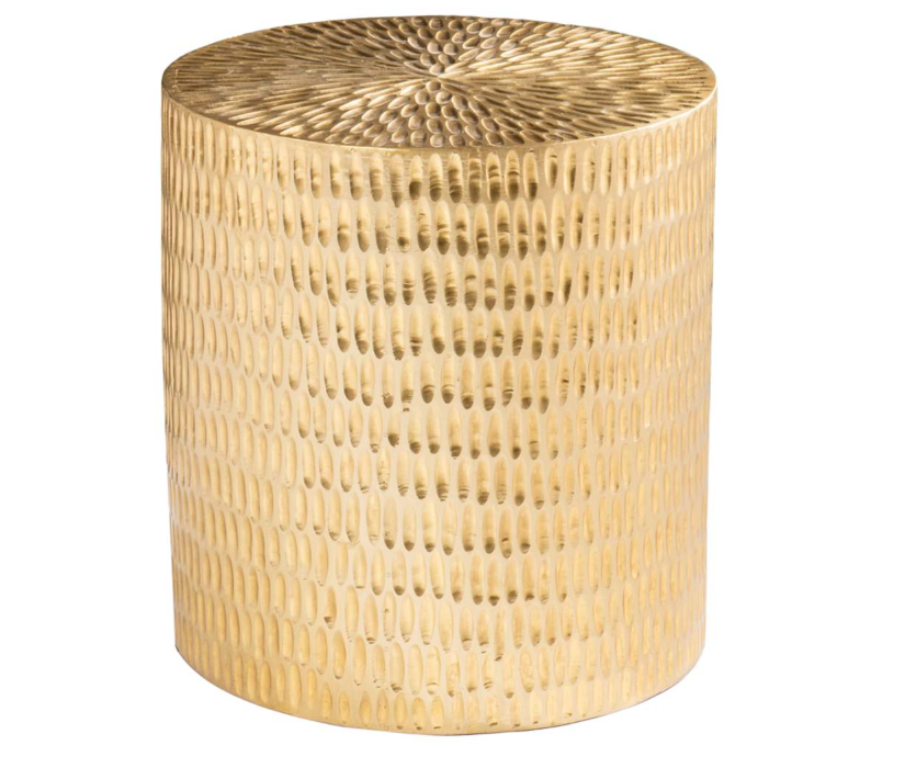 Minimalist Gold Accent Table